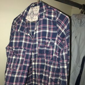 Maurices plaid shirt